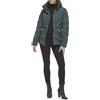 GUESS Piumino da donna trapuntato per il freddo, Verde, Medium
