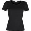 Liabel 3 Maglie Donna Mezza Manica Cotone Termico 2855/26 (IT, Testo, L, Regular, Regular, Nero)