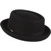 Oxxggkao Cappello derby rotondo per adulti traspirante britannico gentiluomo adulto festa di carnevale casual incontri eleganti cappelli per uomo cappelli da donna nero