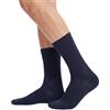 Ciocca 6 Paia Calze Uomo Corte a Costa Larga in Filo di Scozia 100% Cotone Eleganti Business Formali Traspiranti Comfort Quotidiano [CUM501C_085_115_6]