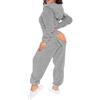 Surttan Pigiama Donna Sexy Hot per Sesso Aperto Cotone Intimissimi Invernale Pigiama Intero Caldo Lungo Lovable Pile Elegante Morbido Manica Lunga Abbigliamento da Notte Lingerie Curvy Donna Felpato
