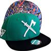 Capiche [99+ VARIAZIONI] Cappellino Snapback Special Series Grigio Scuro
