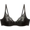 YAMAMAY - Reggiseno Balconcino, Donna, Nero