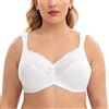 CASOLACE Donna Reggiseni Taglie Forti con Ferretto Minimizer Riducente Spalline Imbottite
