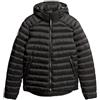 Superdry Hooded Fuji Sport Padded Jkt Giacca, Black, S Uomo