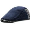 YAMEIZE Stylish Cappello Piatto Invernale Uomo Flat cap - Cappello da Donna Caldo Trendy Berretto Regolabile Peaky Flat cap Cabbie Cappello Piatto Driving Outdoor