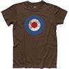 3stylershop T-Shirt Uomo Target MODS Scooter Vintage Italian Style Motorcycle Moto papà Regalo Compleanno - 100% Cotone 185 gr/mq