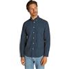 Tommy Hilfiger Uomo Camicia Flex Poplin Polka DOT Regular Fit, Blu (Night Sky/Multi DOT), XXXL
