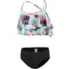 Aisyee Costume da Bagno per Ragazze Bikini per Bambini Costume da Bagno a Due Pezzi, Bikini Albero di Cocco, 15-16 Anni