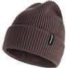 Zylioo XS/S/M/XL/XXL/3XL Berretto lavorato a maglia per la testa grande, berretto invernale con ombrello, grande inverno caldo lavorato a maglia, Caffè, XXL-3XL