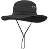 AYPOW Cappello da Pescatore Taglie Forti XL XXL per Uomo, Tesa Larga Leggero Traspirante UV Cappelli da Sole Estiva, UPF50+ Impermeabile Asciugatura Rapida Pieghevole Bucket Hat Boonie Cappello Safari
