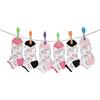 PETTI Artigiani Italiani - Calzini Bambina, 6 Paia di Calzini Corti Bambina, Calzini Bambino Corti Femminuccia, Calzini Bambina Cotone Filo di Scozia, 100% Made in Italy