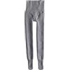 Jamron Donna Inverno Collant Termici a Vita Alta Collant Caldi Spessi in Cotone Elasticizzato 460g con Piede Grigio L