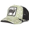Goorin Bros. Cappello da Camionista Unisex Paisley Regolabile Snapback, Paisley Olive (Parata), Taglia Unica