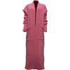 Generic Cardigan Lungo da Donna Aperto sul Davanti, Taglie Forti, in Maglia a trecce Spesse, con Tasche, Cappotto Invernale