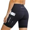 GGFLYING Pantaloni Ciclismo Donna 5D Imbottiti Pantaloncini Corti Ad Asciugatura Rapida Traspiranti con 3 Tasche
