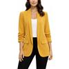 Miss Rouge Veste,Blazer,Colore Singolo, Manico a 3/4