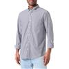 Gant Reg Poplin Stripe Shirt, Camicia Reg in Popeline A Righe Uomo, Black,