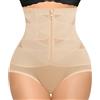 KUMAYES Guaina Body Contenitivo Modellante Mutande Donna Pancia Piatta Vita Alta Intimo Slip Dimagrante Invisibile Contenitive Senza Cuciture