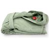 Gabel Accappatoio jacquard con cappuccio Unisex (IT, Testo, XL, Regular, Regular, Basilico Mod. Dallas)