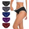 wirarpa Slip Donna Pacco da 5 Culotte Cotone Mutande Vita Bassa Multicolore Taglia XS