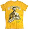 3styler T-Shirt Uomo Magnum PI The Hawaii Private Investigator - Serie TV Anni 80 - Linea Vintage - Cotone Organico 140 gr/mq