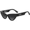 Moschino Occhiali da Sole MOSCHINO MOS170/S 807 BLACK 55/17/140 Donna