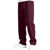 Fulidngzg Pantaloni Tuta Uomo Cotone Invernali Felpa Imbottiti con Vita Elastica e Coulisse Tasche Multiple Pantalone Sportivi Larghi Termico Comodi Eleganti Casual per Joggers Palestra Casa,Vino,L