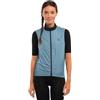 SIROKO - Gilet Antivento da Ciclismo da Donna V1-W Manghen - M - Blu acciaio