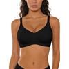 SHEKINI Reggiseno Donna Senza Ferretto Bralette Scollo a V Senza Cuciture Morbido Imbottito con Spalline Regolabili Zero Feel Brassiere Top