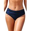 SHEKINI Bikini Slip Donna Triangolo Classic Elegante Ruched Pezzo sotto Costumi da Bagno Slip da Donna Pantaloni Nuoto Bikini Fondo da Spiaggia