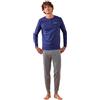 Noidinotte; more than pyjamas Noidinotte - Pigiama Uomo Caldo Cotone Articolo Stripes. - XXL