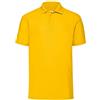 Fruit of the Loom - 65/35 Pique Polo, Polo Uomo, Sunflower Yellow, Large