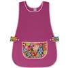 Siry Work Grembiule Scuola Infanzia, Cucina Donna, Taglia Unica, Regolabile in Vita con Due Bottoni che lo Rendono Facile da Indossare, Made in Italy, Art. Dalia (F76-GLICINE)