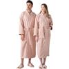 Kswlwccpp Accappatoio Donna Uomo Microfibra Spugna Vestaglia Bamboo Cotone Senza Cappuccio Spugna Morbida Accappatoio In Fibra Di Bambù Unisex