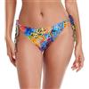 RELLECIGA Donna Slip Swimwear Classico Bikini con Fondo a Laccetti Bottom Wildly L