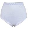 Fontana Calze 12 Slip Donna Maxi Cotone Elasticizzato Modello Culotta Prodotte in Italia. (Bianco, 8)