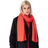 Style & Republic - Sciarpa da Donna in 100% Cashmere - il tuo morbido scialle in maglia premium per eleganti momenti autunnali e invernali, dimensione ideale 52 cm x 172 cm, calendula, Taglia unica