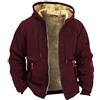 Generico Parka Uomo Invernale Spesso con Cappuccio Giubbotto Imbottito Elegante da Lavoro Design Antivento e Confortevole