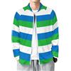 MIATCENRT Giacca da baseball da uomo, modello college, da uomo, modello casual, leggero, con bandiera della Sierra Leone, con tasche, cerniera, S-5XL