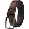 Fenix Fashion FENIX NEW YORK Cintura Uomo Pelle Vegana, Taglie 80-110 cm, Fibbia Senza Nichel 35 mm, Cinture Ideale per Abiti, Jeans, Lavoro Casual e D'affari, Vari Colori