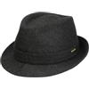 Stetson Benavides Trilby Feltro di Lana Cappello Invernale Teflon Made in Italy Donna Uomo Autunno Inverno