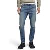 G-STAR 3301 Slim Fit Jeans Uomo, Blu (Antique Faded Oasis Ripped 51001-d498-g128), 28W / 30L