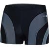 Aqua Speed Sasha Costume da Bagno Corto Elastico para Uomo | UV-Protection | 05. / 13 / Nero Grigio Grigio Chiaro Grigio Chiaro | Taglia: M