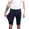 strongAnt Pantaloncino Chino da Uomo Power Stretch Slim Fit. Bermuda Estivi in Cotone. Сhinoshorts Bianco Nero Grigio Blu Scuro