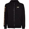 EA7 Emporio Armani Felpa Uomo con Cappuccio 7M001047AF10377 8033996400457 - S Nero Oro S