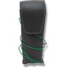 MG - MIGNOGNA GIANLUIGI - LAVORAZIONE AR Portaocchiali da collo in pelle unisex custodia per occhiali, Dimensione: Grande, Colore articolo: Verde, Impuntura a macchina: Tono su Tono
