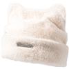 Ldabrye Caldo cappello invernale da donna in lana peluche orecchie di gatto cappelli berretti invernali cofano, Beige, Taglia unica