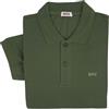 Rifle jeans and jackets Polo da Uomo Manica Corta Classica Semplice Tinta Unita Taglie Forti 3X 4X 5X 6X (4XL - Verdone)