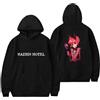 LKY STAR Hazbin Hotel Felpa con Cappuccio Anime Cosplay Sweatshirt Manica Lunga Hoodie per Ragazzi Ragazze Pullover